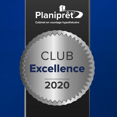 Planiprêt - Club Excellence 2020