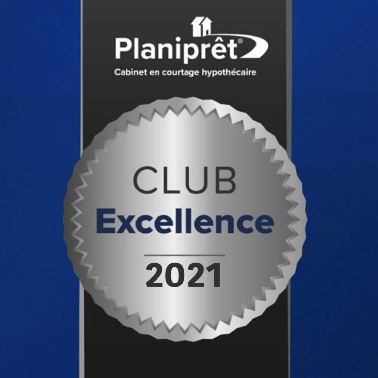 Planiprêt - Club Excellence 2021