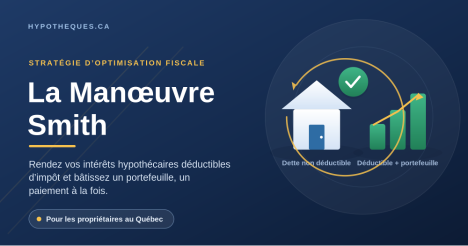 La Manœuvre Smith expliquée par Hypotheques.ca